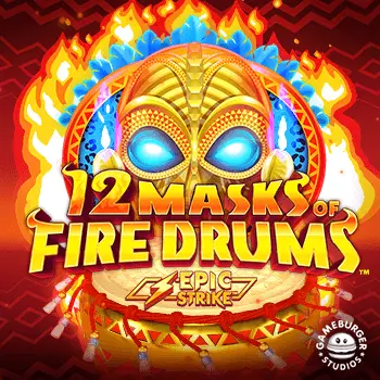 12 Masks of Fire Drums
